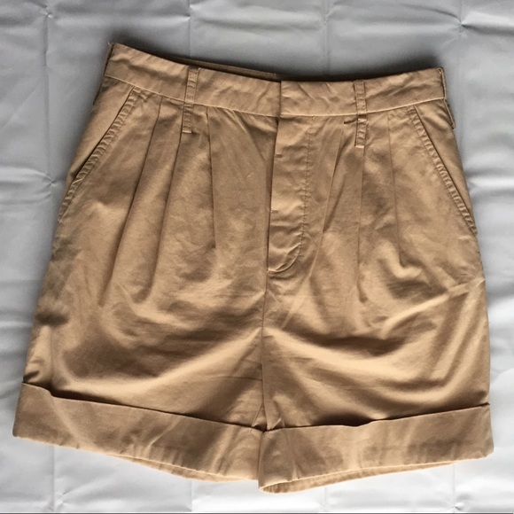 Zara Pants - ❗️PRICE DROP❗️Tan Zara Woman Dress Shorts sz S